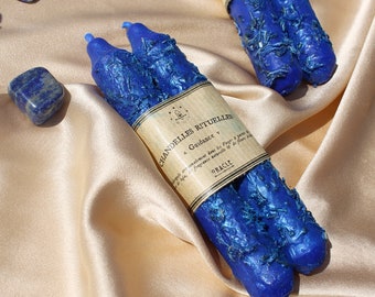 Bougies rituelles Atelier Oracle, Bougie pour Guidance, Bougie d'intention, Bougie d'autel, Chandelles rituelles, Bougies magiques