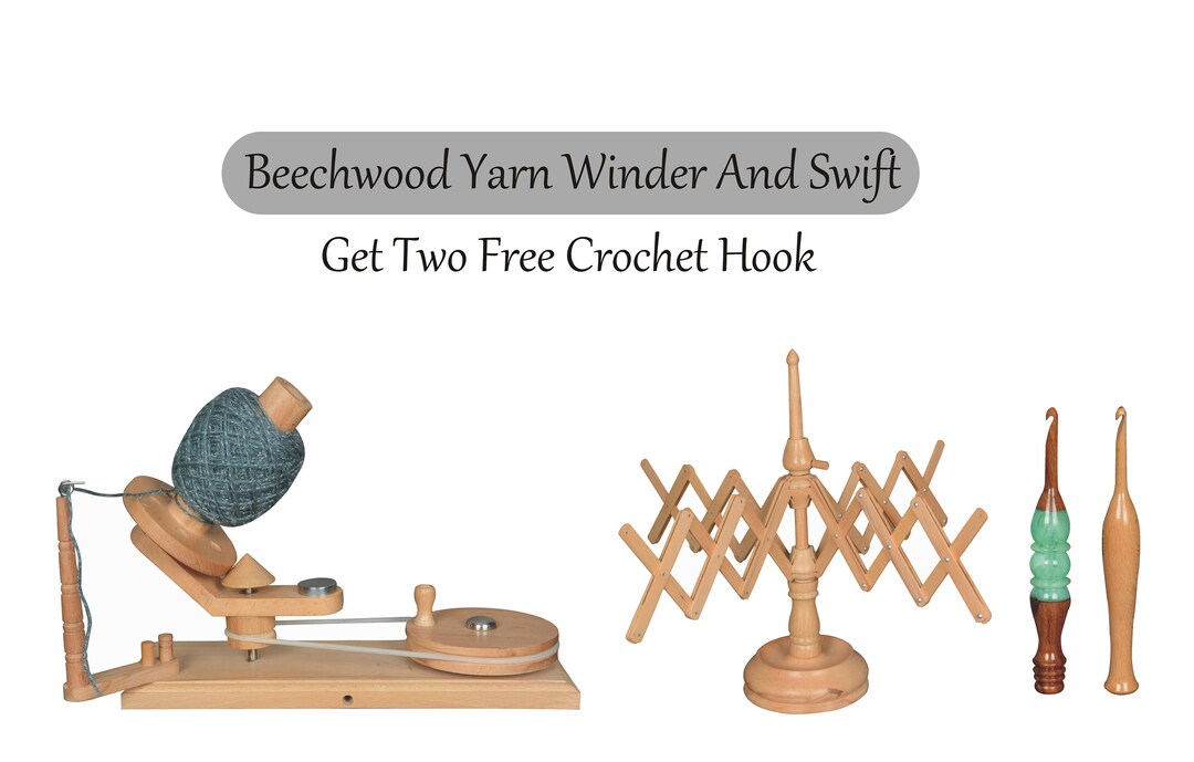 Yarn Winder and Swift Yarn Winder Combo Handoperated Ball Etsy