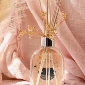 Magic Diffuser “Love Potion” Botanical Room Fragrance Pink Prosecco & Roses Gift Idea, Romance and Relaxation