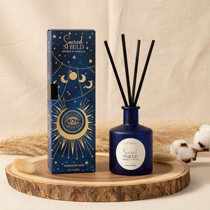 Carnatia Starry Spell Room Fragrance Sacred Shield Smoke & Vanilla with Reed Diffuser 150 ml