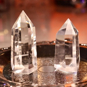 Rock Crystal Point Lemuria – AAA Quality