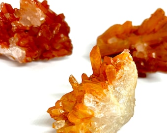 Mandarin quartz (approx. 8 cm)