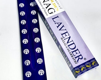 Lavender incense stick set