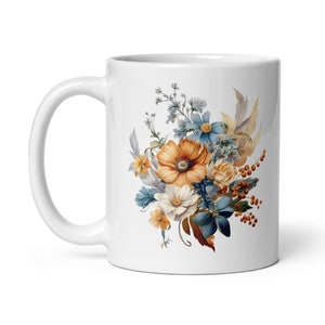Lovely Bloom Floral Coffee Mug