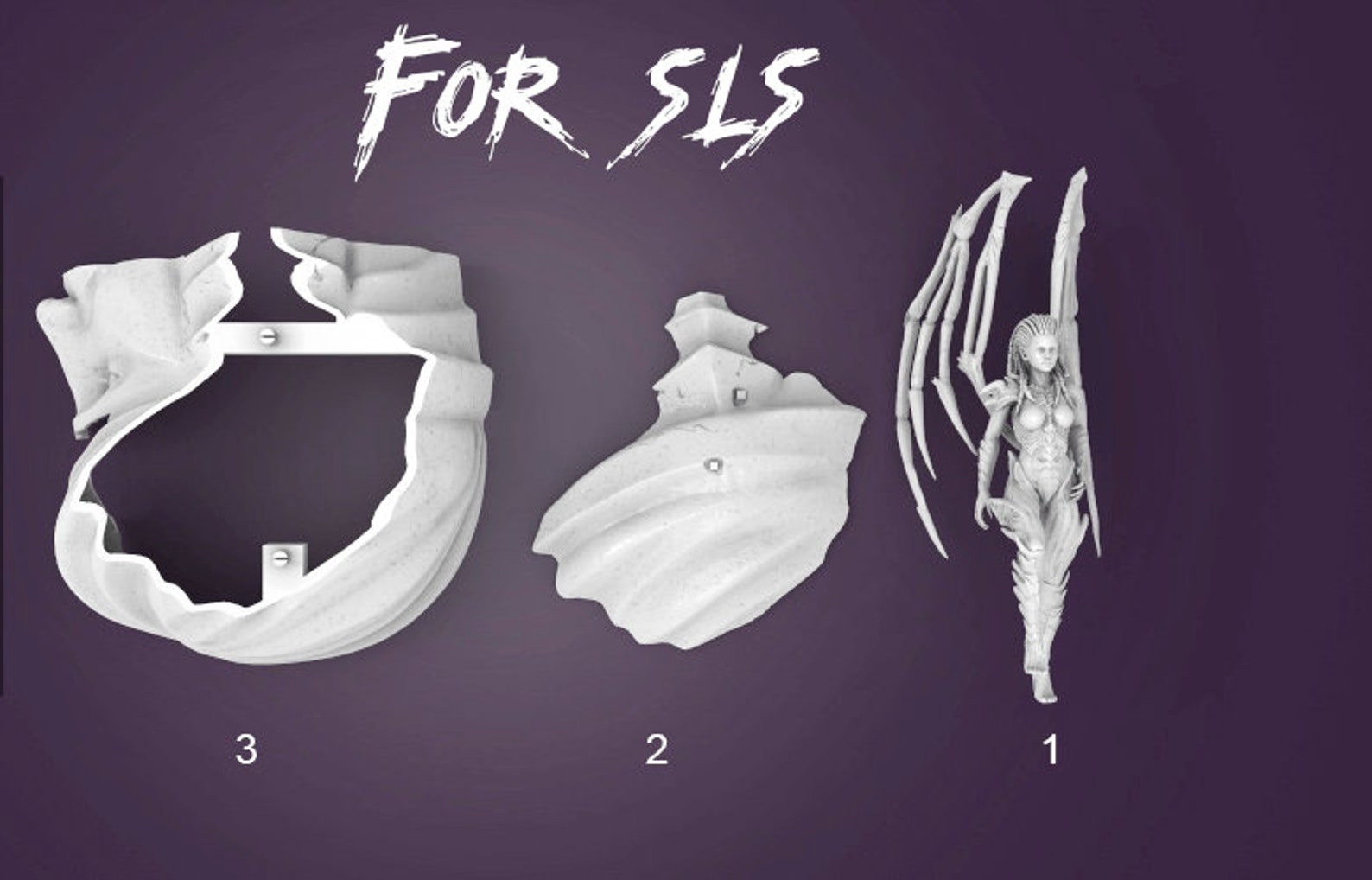 Starcraft Queen of Blades 3D Model STL File Starcraft Queen Etsy