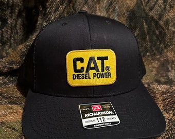 Gorra de camionero Cat diesel retro vintage Richardson 112