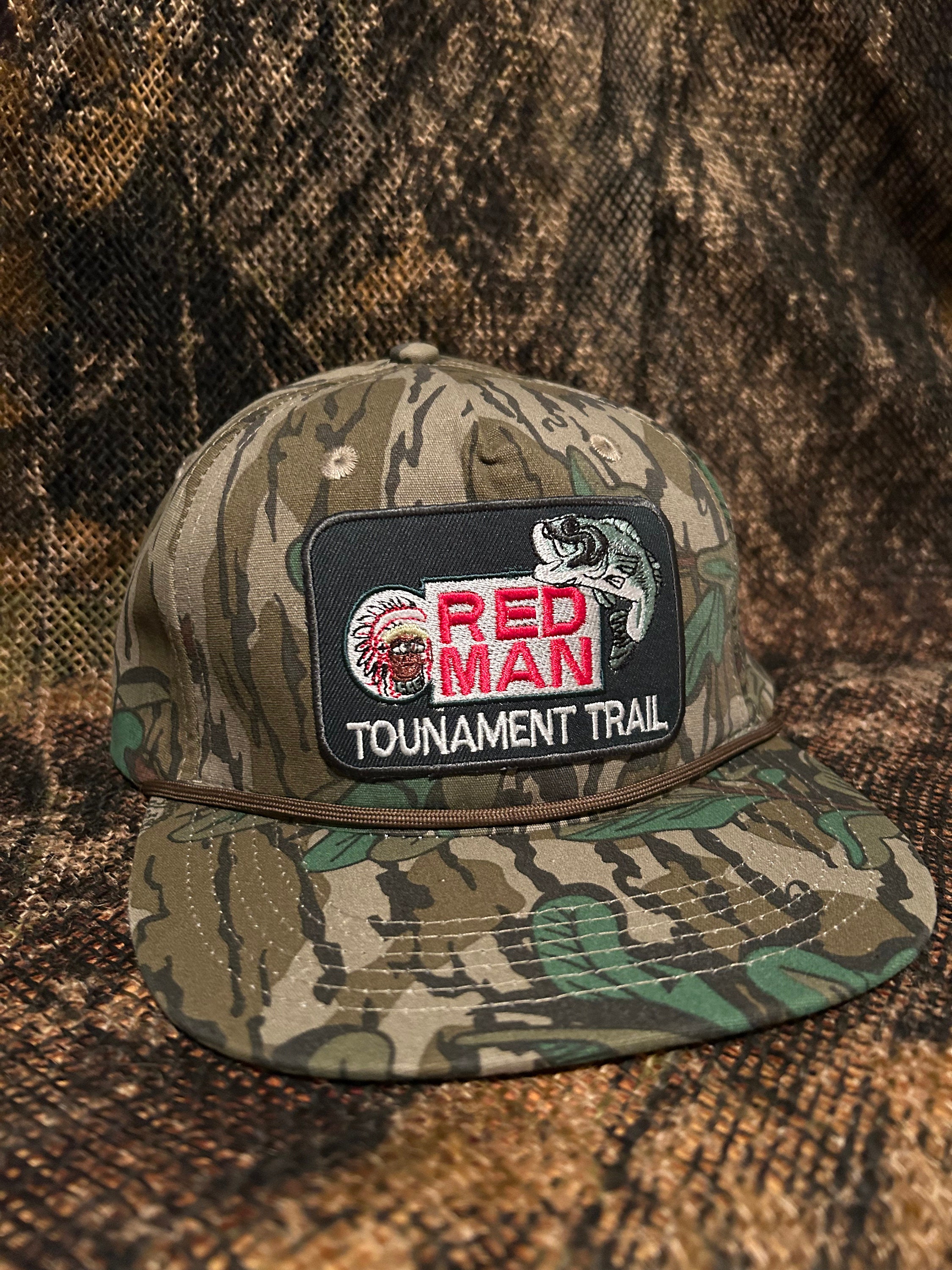 Redman Tounament Trail Mossyoak Retro Vintage Camo Hat Etsy