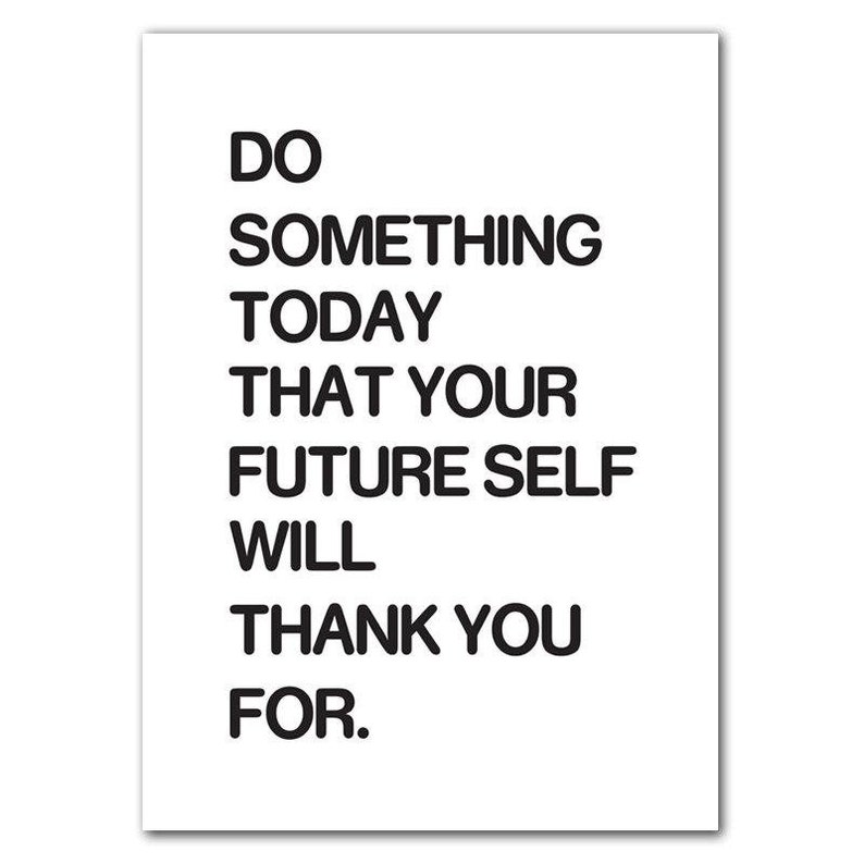 3x Motivational Fitness Quote Posters Print Minimalist Wall Art Canvas