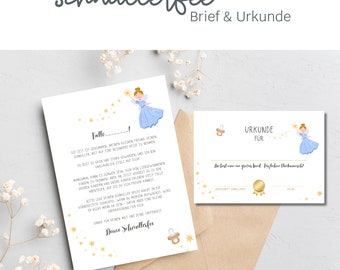 Schnullerfee Brief & Urkunde | Schnullerentwöhnung | Nuckel los werden | Kindergarten | PDF | Download | Montessori | Pädagogik |