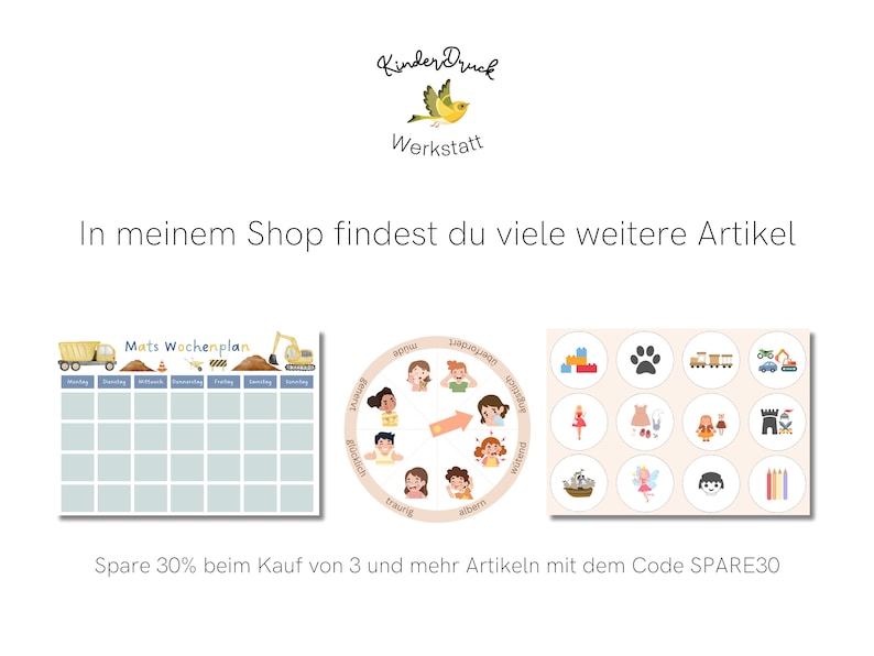 Rutinkort, veckoplanerare för barn | Montessori | Daglig rutin | Veckoplanerare A4 + A3 | Utskrivbar | PDF | Digital | Bildkort med autism bild 10