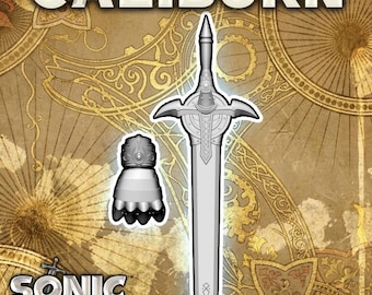 Kit Jakks Pacific de Sonic y el Caballero Negro Caliburn y Gauntlet