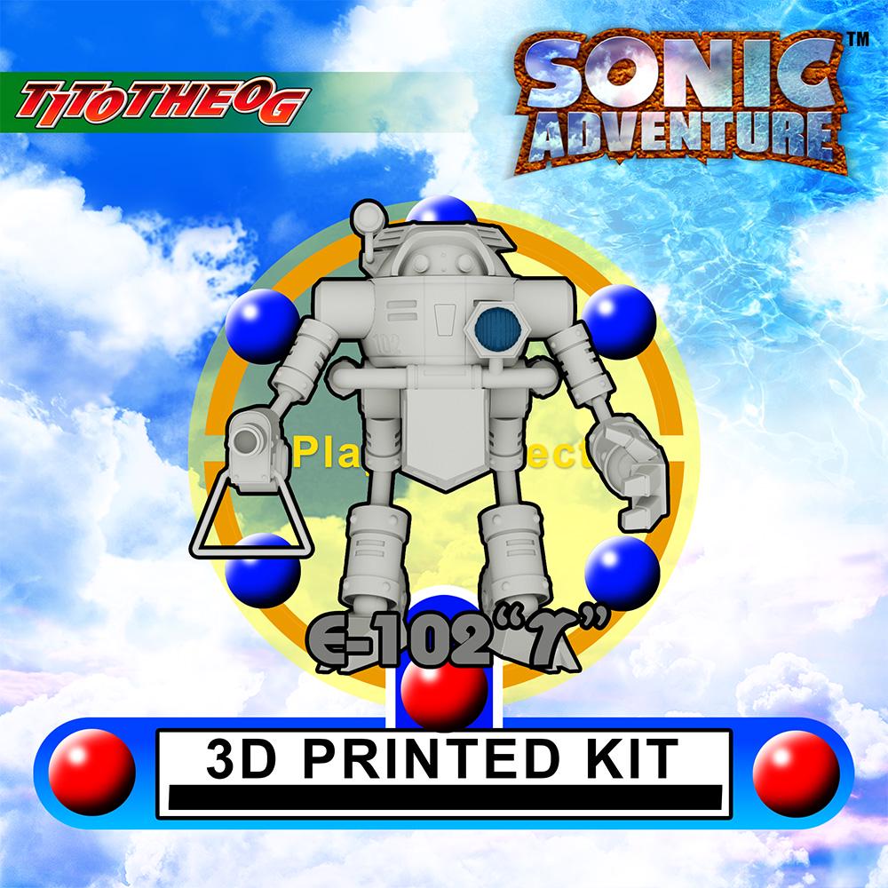 Custom 3d-printed E-102 Gamma Action Figure - Etsy