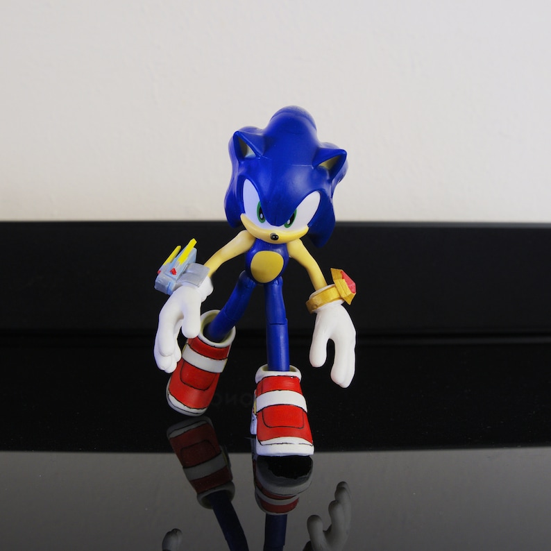 Custom 3D Printed Sonic Soap Shoes and Upgrades Etsy