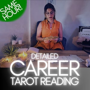 Immediate, Accurate Career Tarot Reading, Psychic Insights, Money Guidance, Job, Finance Tarot, Same Hour Reading, Detailed Carreer Reading