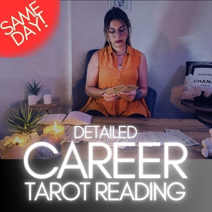 Career Detailed Tarot Reading, Psychic Career Insights, Medium Money Guidance, Accurate Same Hour Reading, Job & Finance Tarot