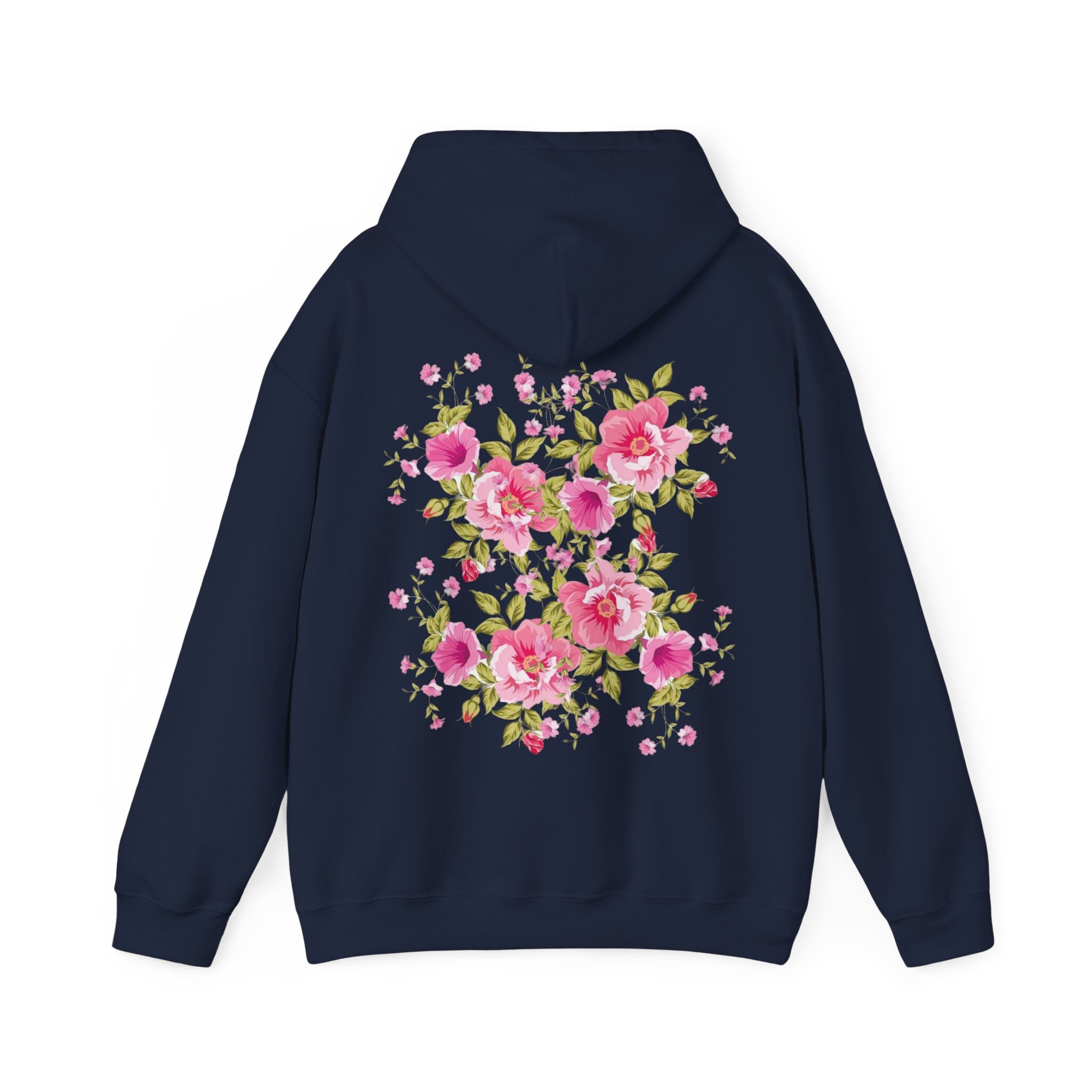Whimsical Flower Hooded Sweatshirt | Whimsical Flower Hoodie