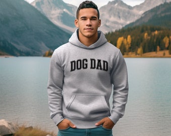Felpa con cappuccio per papà cane / Felpa con cappuccio per papà cane / Regalo per papà cane / Felpa con cappuccio comoda per papà cane