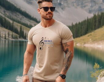 トレブルメーカーTシャツ | ユニセックスヘビーコットンTシャツ | 楽しいミュージックTシャツ