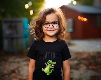 Later Gator Toddler Tee | Toddler T-shirt | Cute Tee for Toddlers | Later Alligator Tee for Kids | Cool Toddler Tees | Later Gator Tee