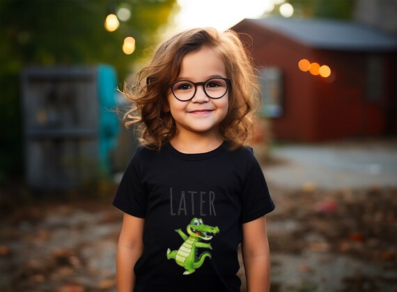 Later Gator Toddler Tee | Toddler T-shirt | Cute Tee for Toddlers | Later Alligator Tee for Kids | Cool Toddler Tees | Later Gator Tee