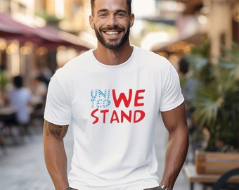 Maglietta United We Stand / Maglietta unisex in cotone pesante / Maglietta americana