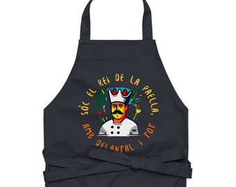 Delantal regalo oryginalna paella Valencia Xef Cuina Padre cumpleaños