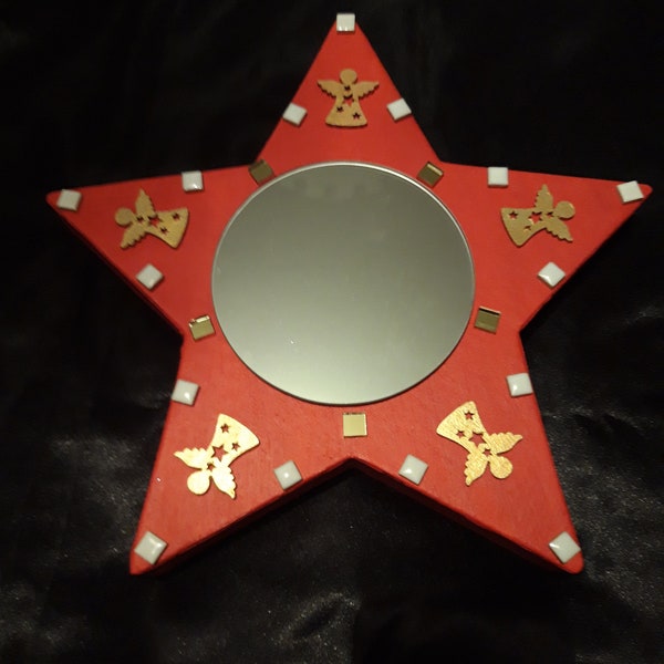 Miroir étoile de Noël