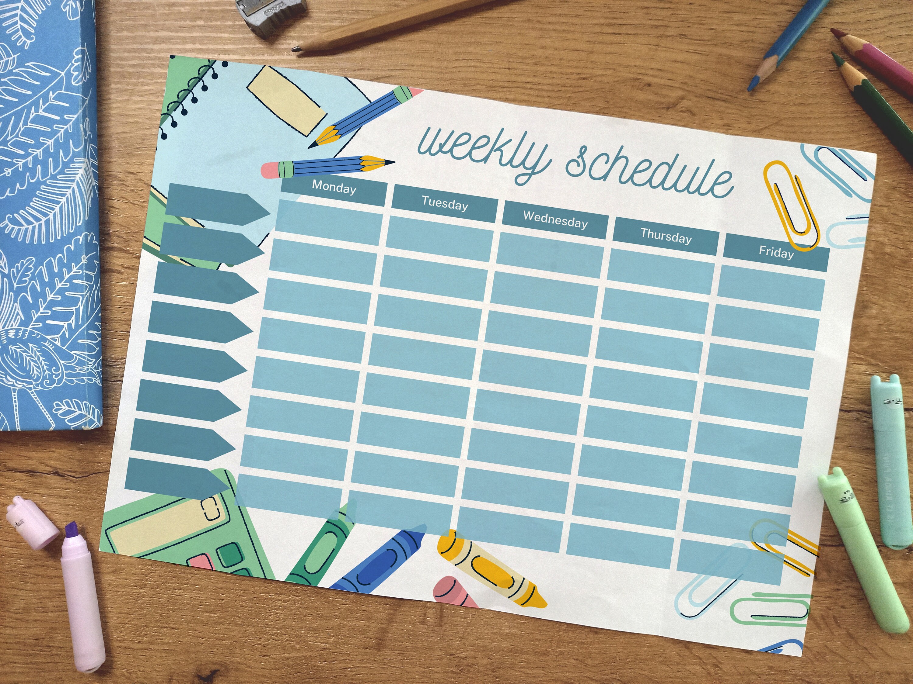 Classroom Timetable Decoration Ideas