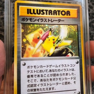 Pokémon Illustrator Pikachu/ Valentines Pikachu / Soccer Pikachu / Birthday  Pikachu Japanese Custom Metal Card 