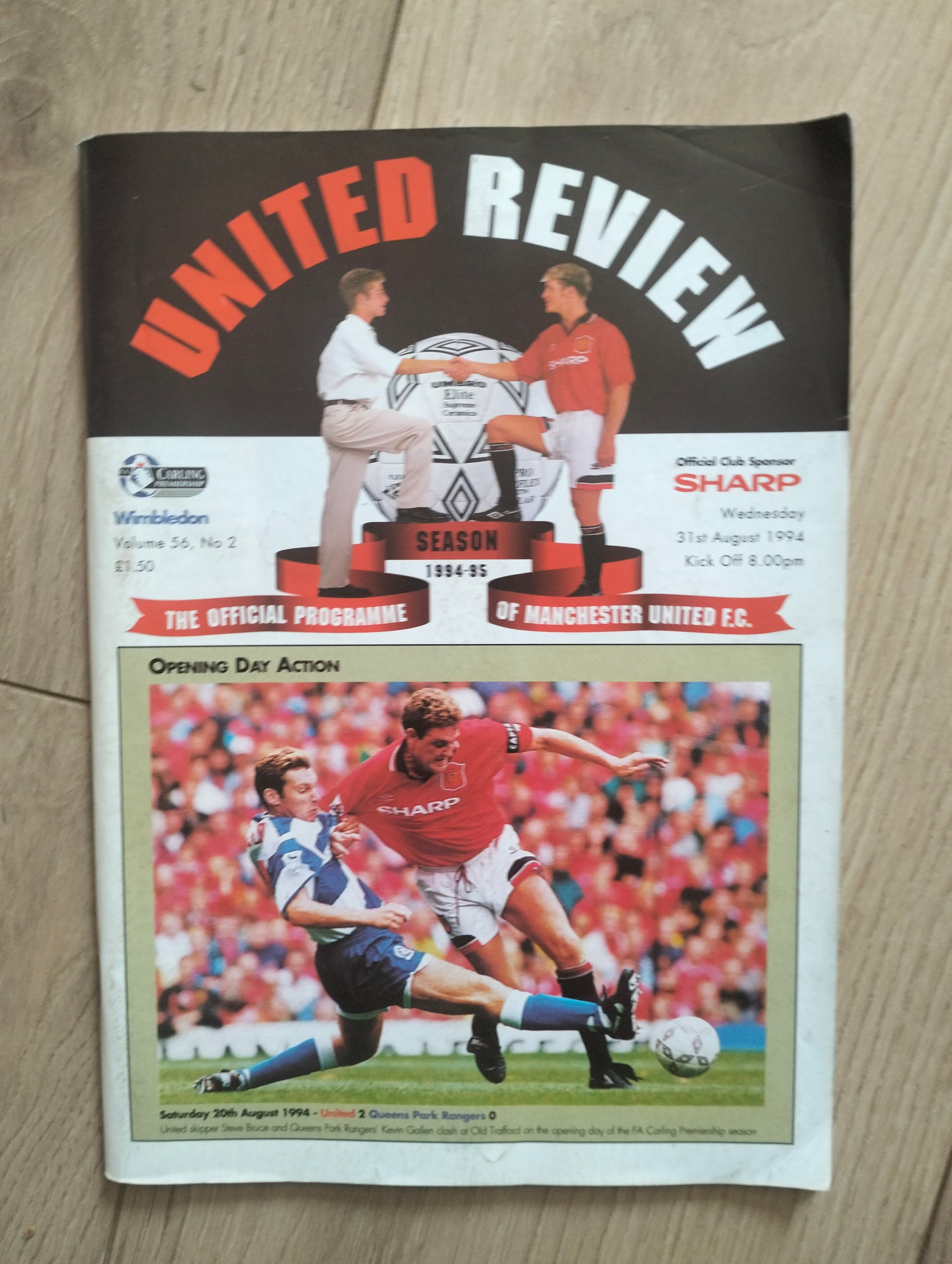Manchester United Vintage 1994 - Etsy UK