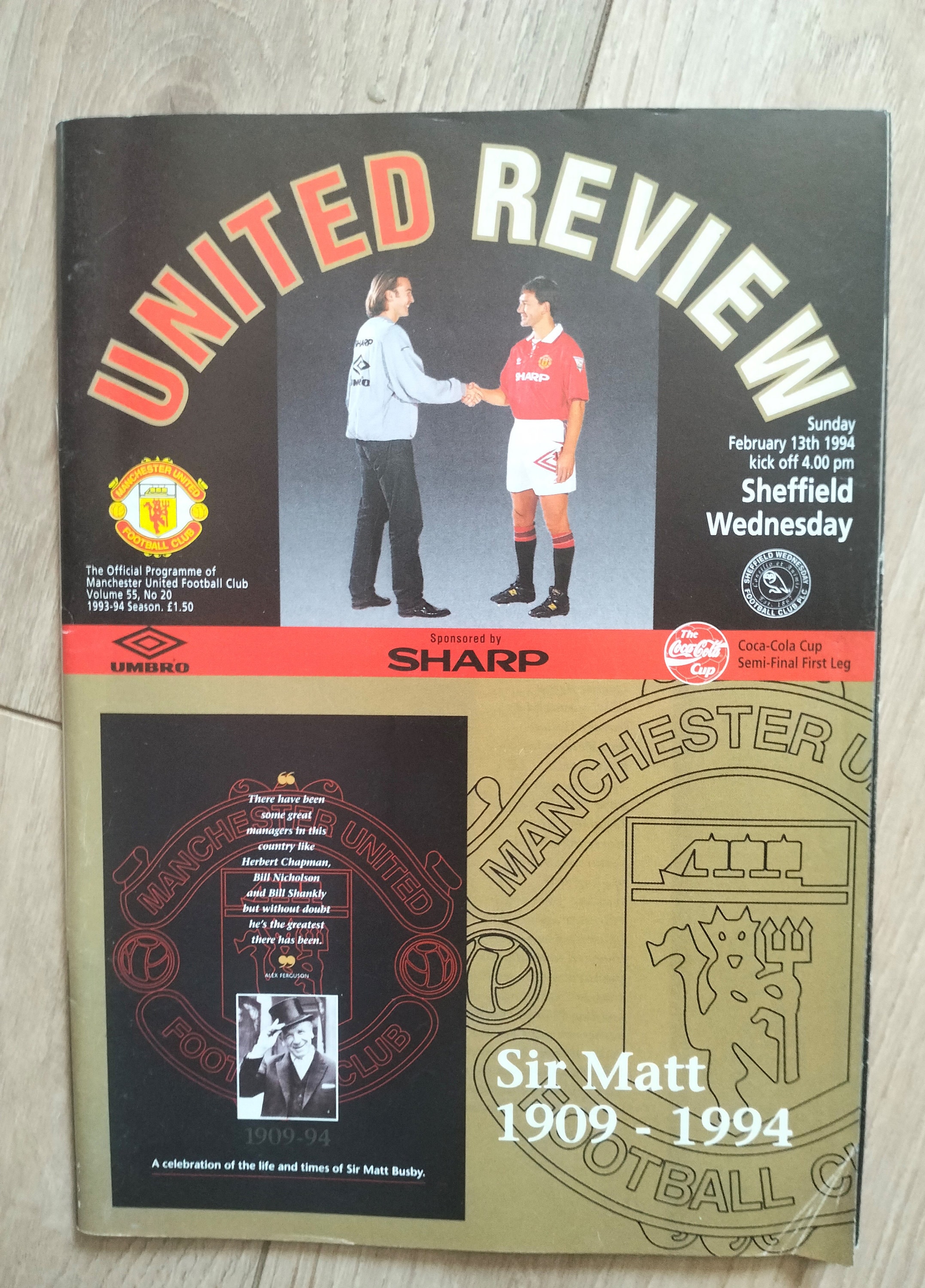 Manchester United Vintage 1994 - Etsy UK