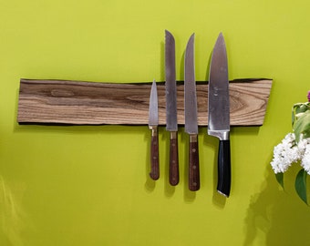 Magnetic knife holder