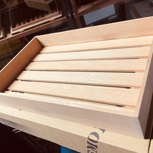 Spanish Cedar Cigar Humidor Cabinet Trays (1.8&quot;-2&quot; tall)