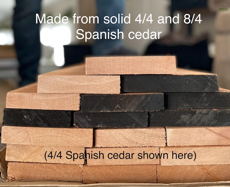 Spanish Cedar Cigar Trays. Great for any cabinet or desktop humidors. (1.8"-2" tall) stackable image 7