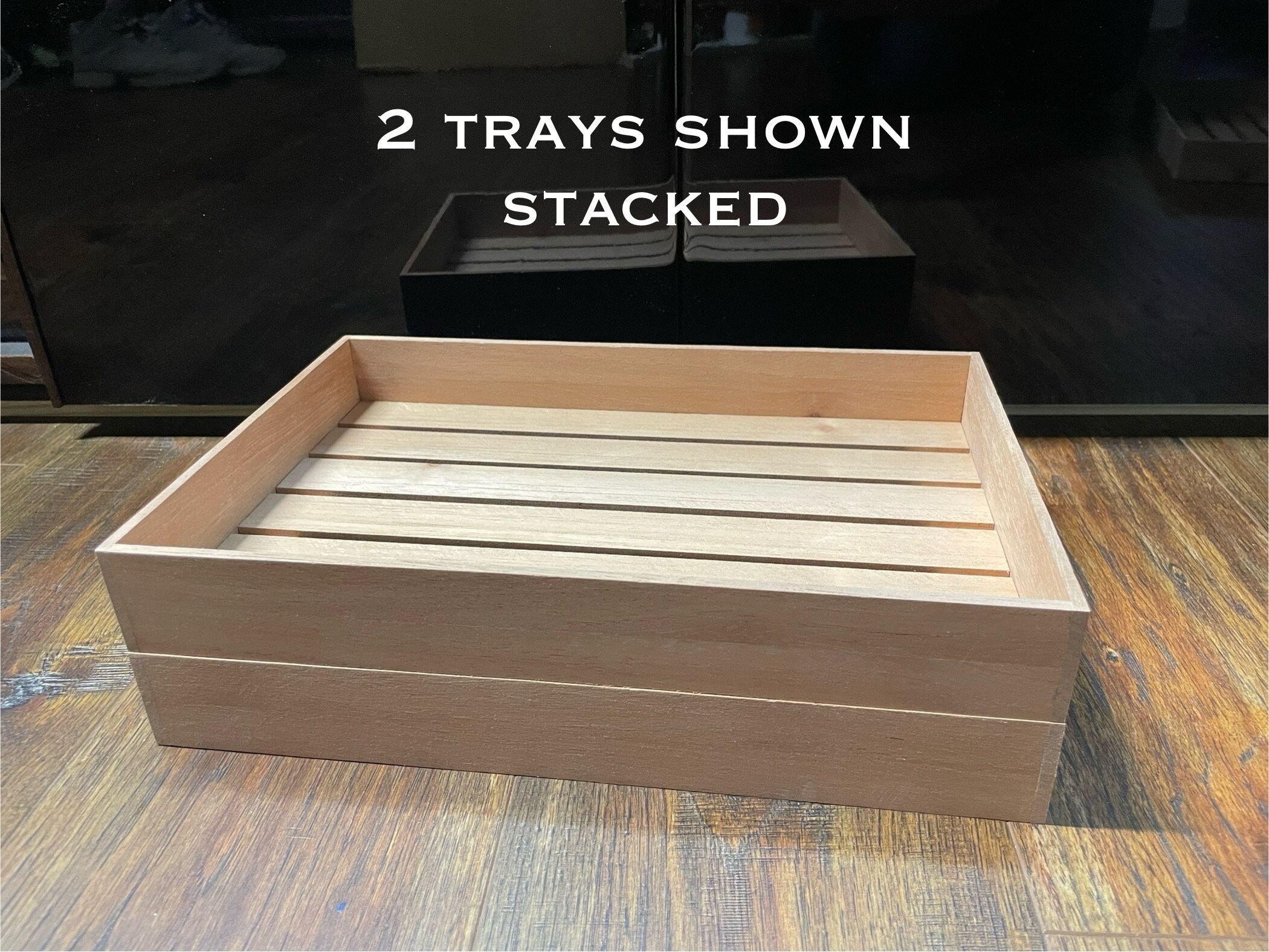 Spanish Cedar Cigar Humidor Cabinet Trays (1.8