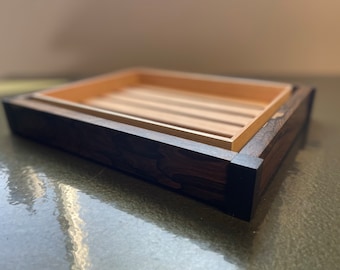 Zircote/Spanish Cedar Cigar Tray