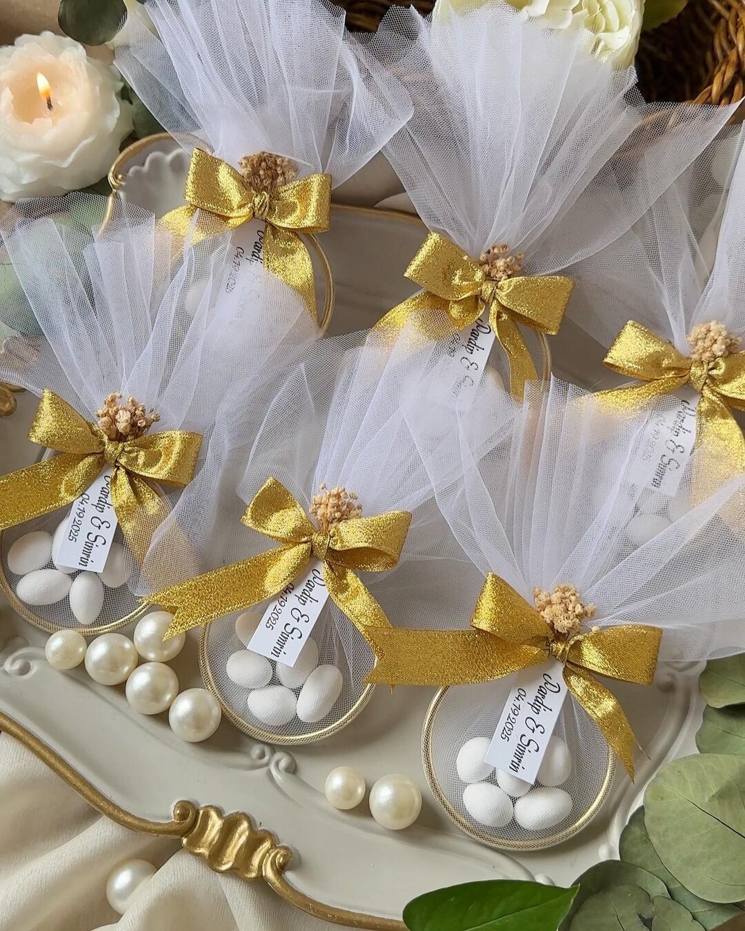 Wedding Almond Candy Favors for Guests, Unique Wedding Favors ...