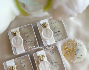 Hochzeit Epoxid Magnet Geschenk, personalisierte Hochzeit Gastgeschenke, personalisierte Hochzeit Gold Epoxid Magnet Geschenk, 18. Jahrestag Bevorzugung, Verlobungsgeschenk