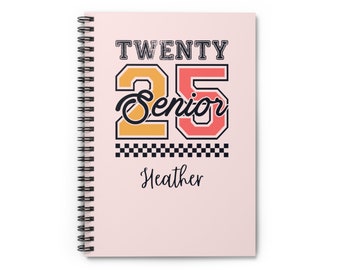 Senior Class of 2025 Personalized Notebook | Senior Gifts | Graduation Gifts | High School Senior | Student Gifts