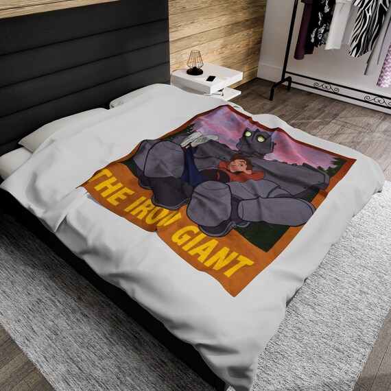 Iron giant blanket deals