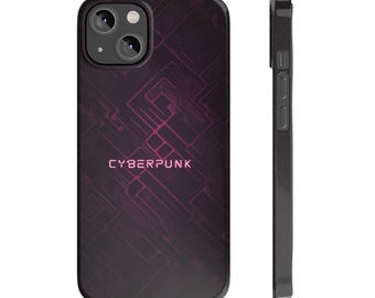 Cyberpunk Slim Phone cyberpunk Case for iPhone cyberpunk bumper case Gaming iphone case trendy cyberpunk phone case Cool Cyberpunk Phone