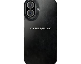 Dark Cyberpunk Slim Phone cyberpunk Case for iPhone cyberpunk bumper case Gaming iphone case trendy cyberpunk phone case Cyberpunk Phone