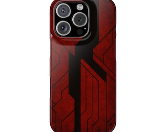 Cyberpunk Phone Case: Futuristic Techwear Style, Matte or Glossy