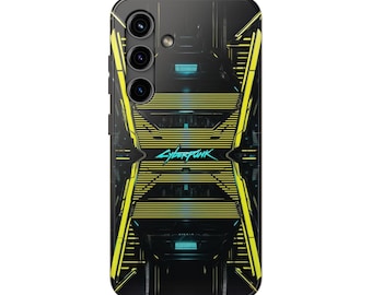 US Cyber punk game Tough phone case Cyberpunk Phone Case for Samsung cyberpunk 2077 bumper case Gaming Samsung case trendy cyberpunk case