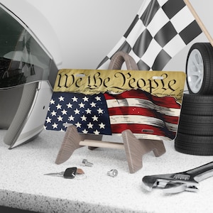 We The People Vanity Plate