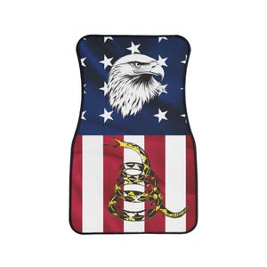AMERICAN EAGLE FLAG patriotic  Car Floor Mats, 1pc American Eagle Flag Patriotic Car Floor Mat Durable, Non-Slip, Universal Fit