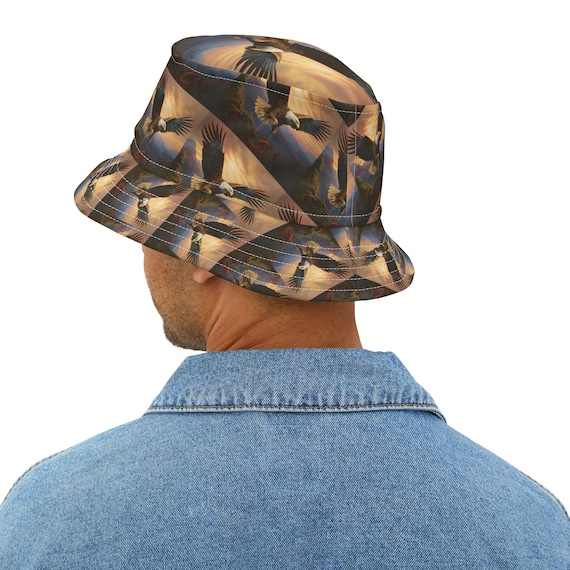 American Eagles Fly Bucket Hat (AOP) Israel