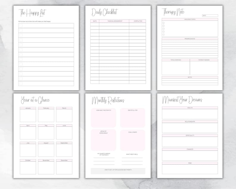 EDITABLE Self Confidence Planner Templates Canva Self Love Planner Self ...