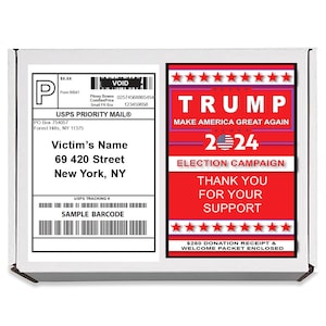 Fake Product Prank Mail | Donald Trump Election Campaign | Prank Practical Joke Revenge 100% Anonymous Gag gift Sent Directly To Your Victim