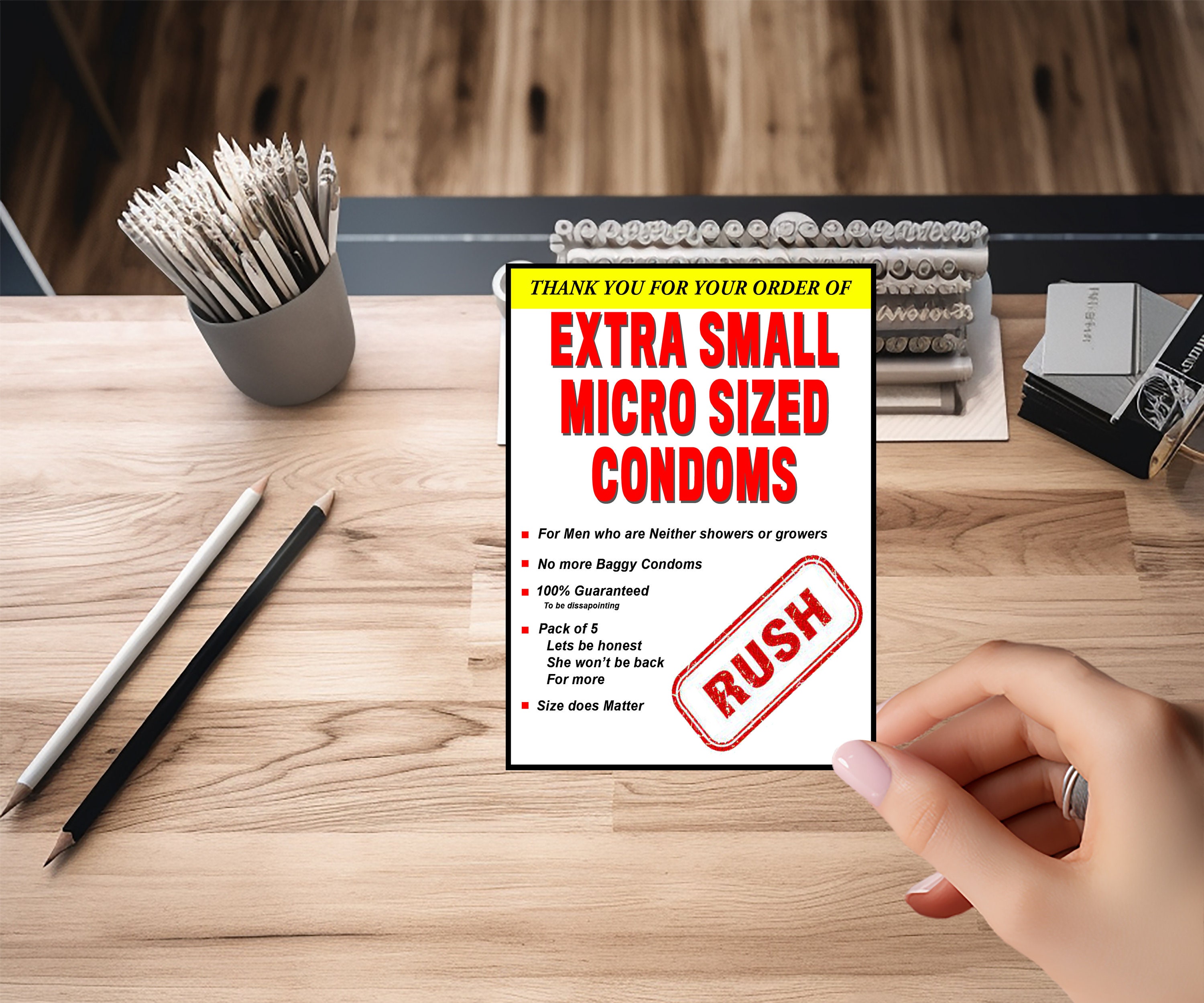 Extra Small Condoms Fake Product Prank Mail Prank Practical Joke